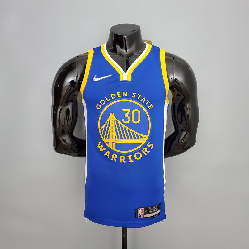 Camisa NBA Golden State Warriors #30 Curry - #2974 Blue (Importação)