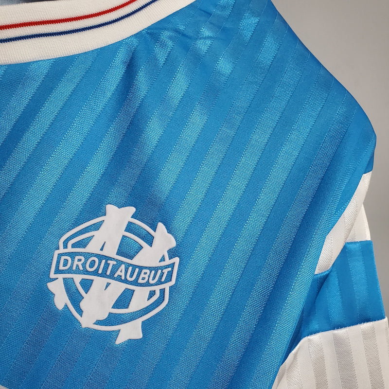 Camisa Olympique de Marseille Reserva 90/91 - Versão Retro (Importação)