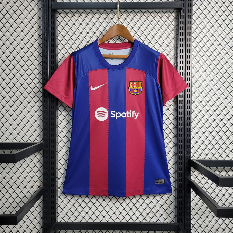 Camisa Barcelona Home 23/24 - Nike Feminina (Importação)