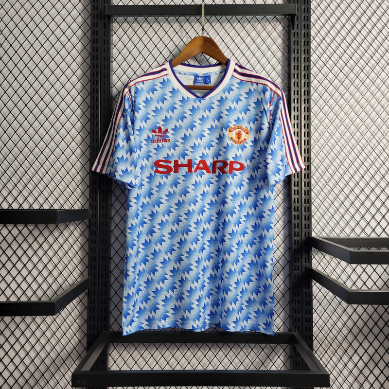 Camisa Manchester United Reserva 90/92 - Versão Retro (Importação)