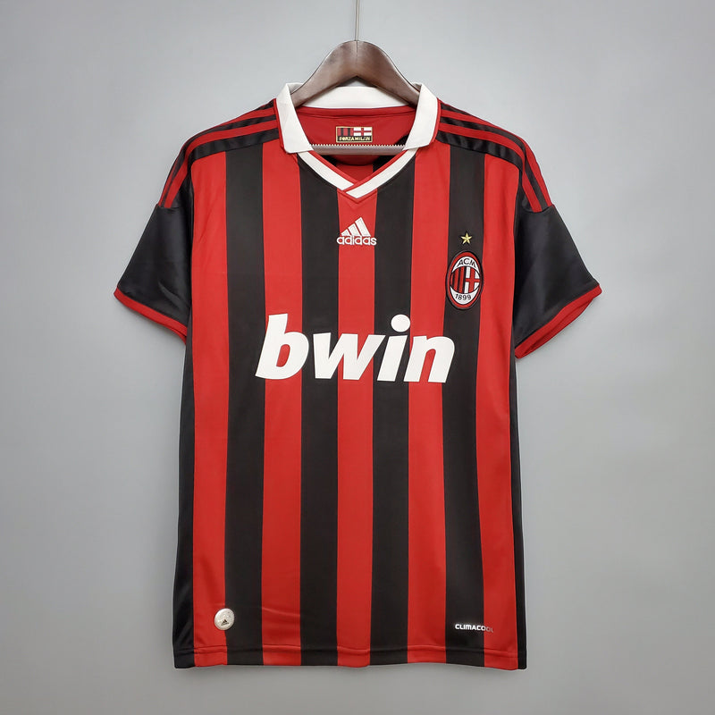 Camisa Milan Titular 09/10 - Versão Retro  (Importação)