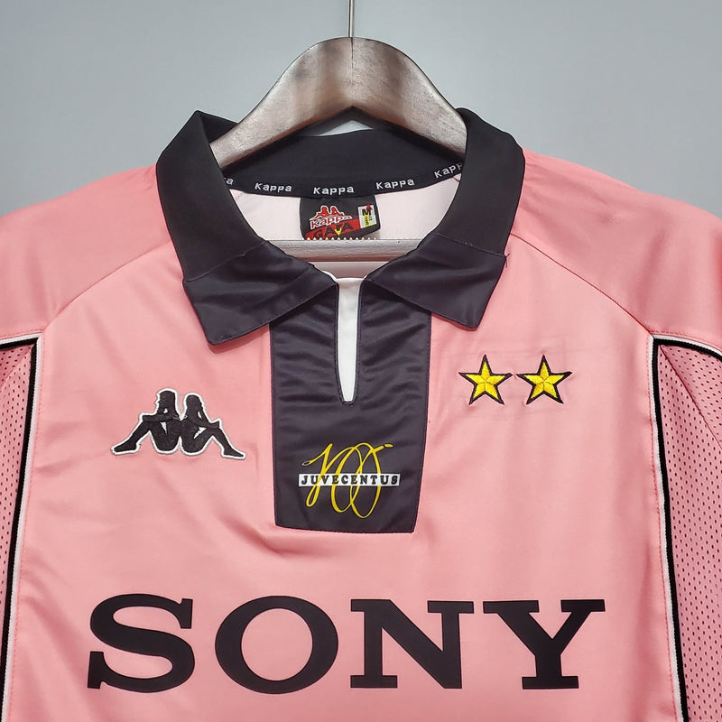 Camisa Juventus Reserva 97/98 - Versão Retro Manga Comprida  (Importação)