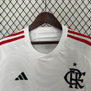 Camisa Flamengo Away 24/25 Branca - Adidas Torcedor Masculina (Importação)