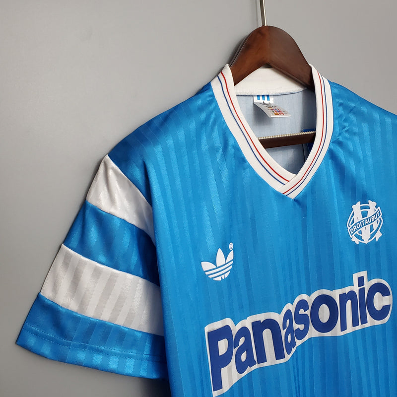 Camisa Olympique de Marseille Reserva 90/91 - Versão Retro (Importação)