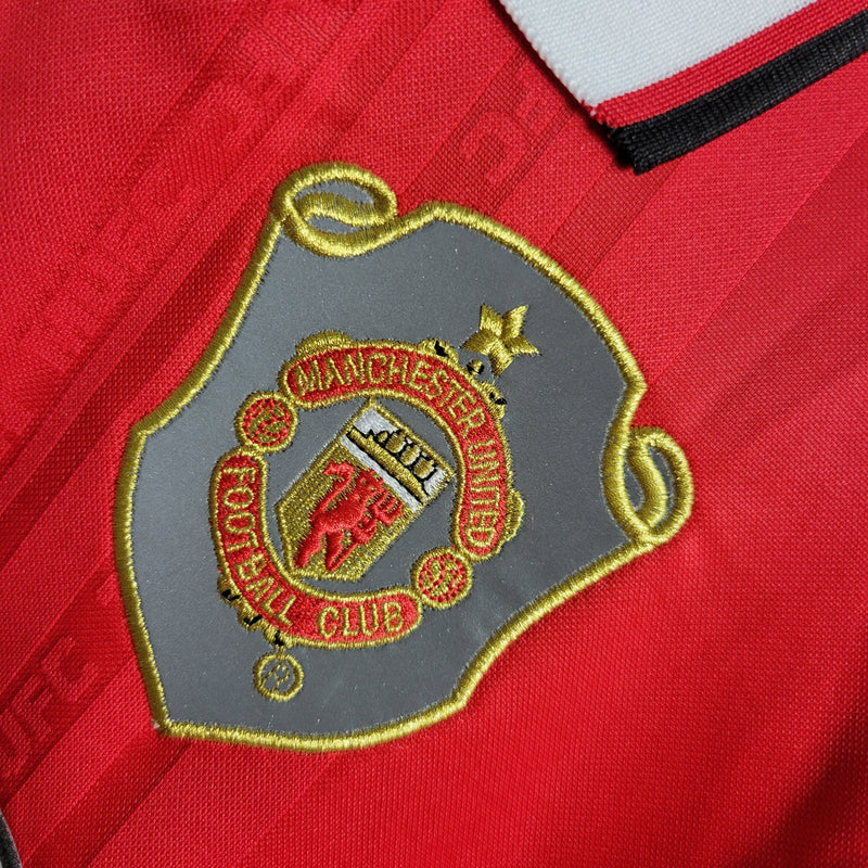 Camisa Manchester United Titular 1999 - Versão Retro (Importação)