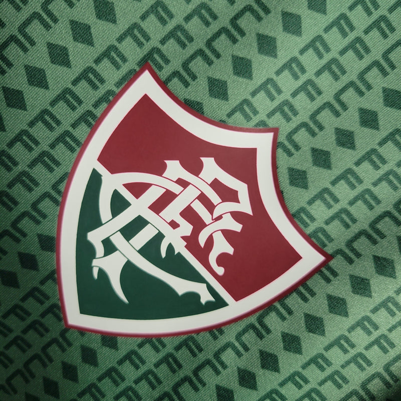 Camisa Fluminense Treino 23/24 - Umbro Torcedor Masculina - Verde (Importação)