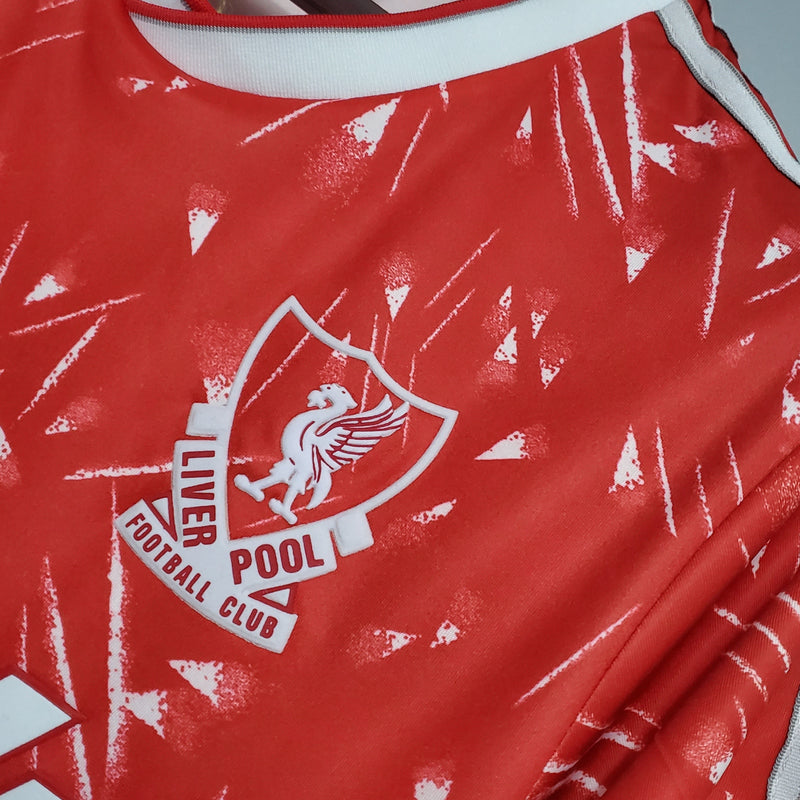 Camisa Liverpool Titular 89/91 - Versão Retro (Importação)