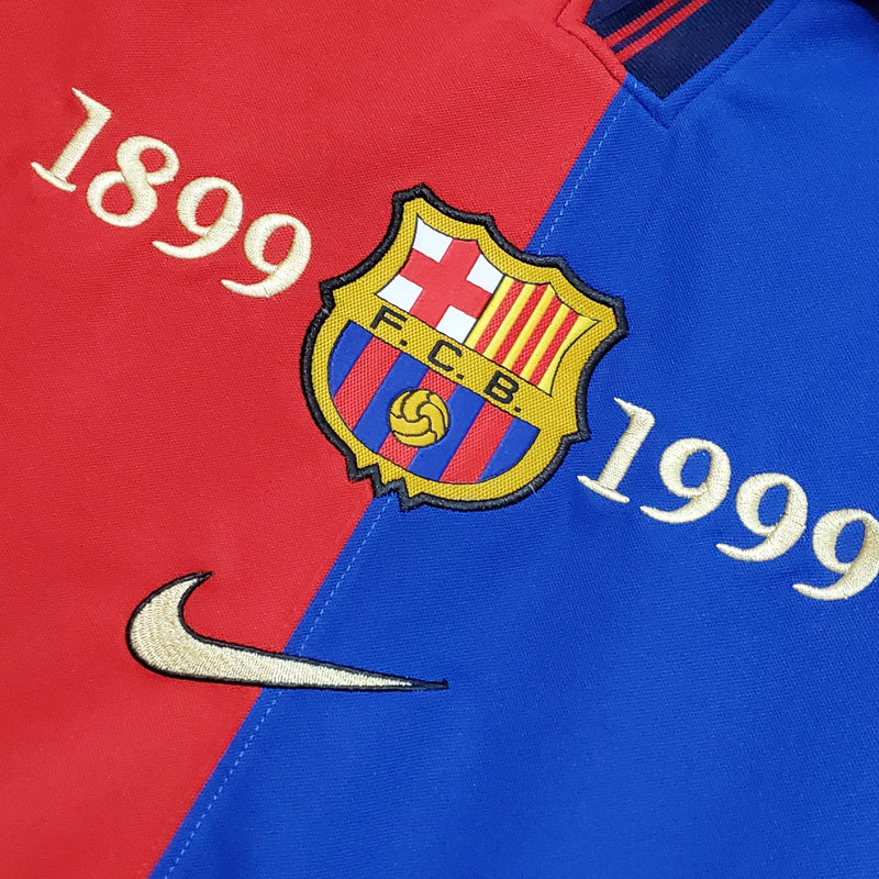 Camisa Barcelona Edição Comemorativa 100 Anos - Versão Retro  (Importação)