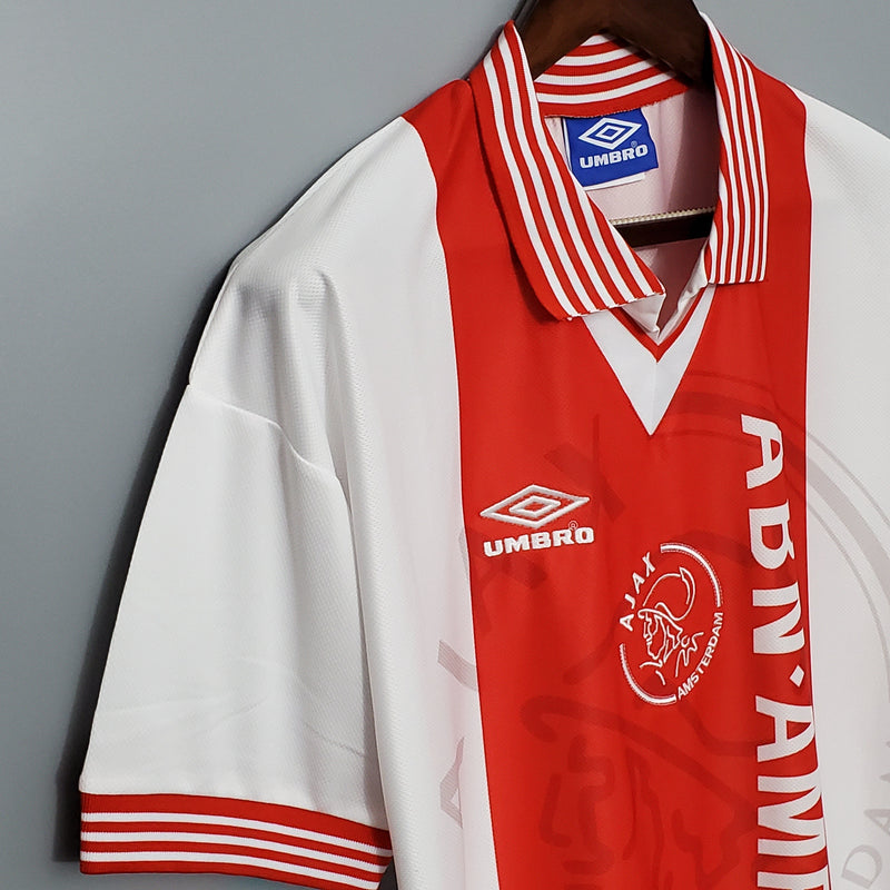 Camisa Ajax Titular 95/96 - Versão Retro (Importação)