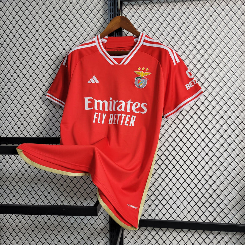 Camisa Benfica Home  23/24 - Adidas Torcedor Masculina - (Importação)