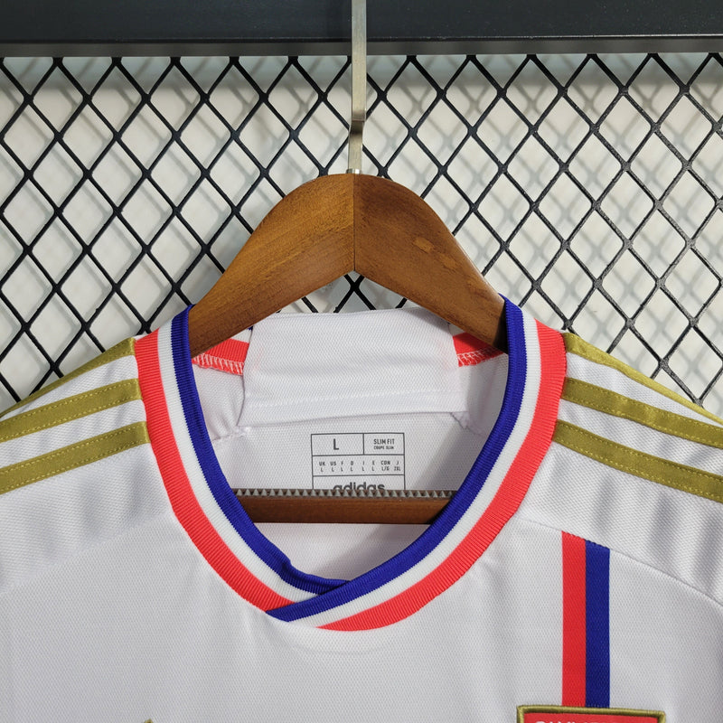 Camisa Lyon Home 23/24 - Adidas Torcedor Masculina - (Importação)