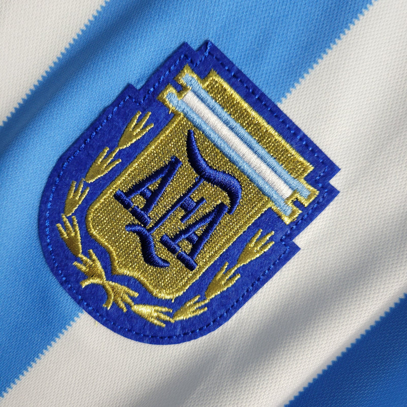 Camisa Argentina Titular 1986 - Versão Retro (Importação)