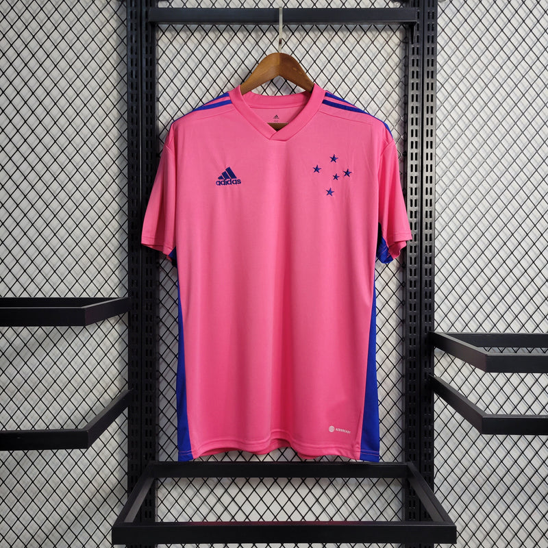 Camisa Cruzeiro Edição Especial Rosa 22/23 - Versão Torcedor (Importação)