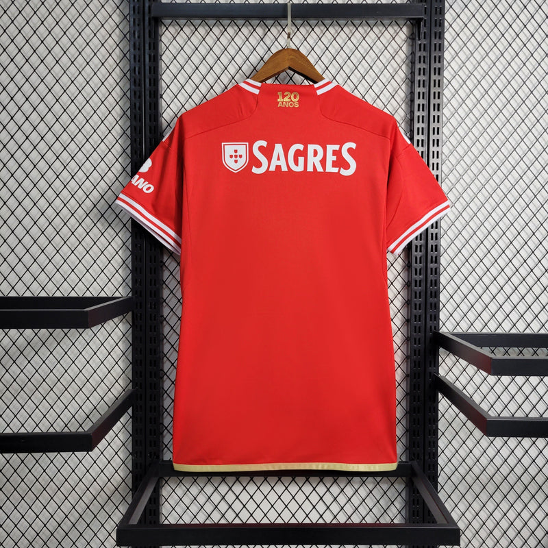 Camisa Benfica Home  23/24 - Adidas Torcedor Masculina - (Importação)