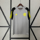 Camisa Flamengo Away 24/25 Cinza  - Adidas Torcedor Masculina (Importação)