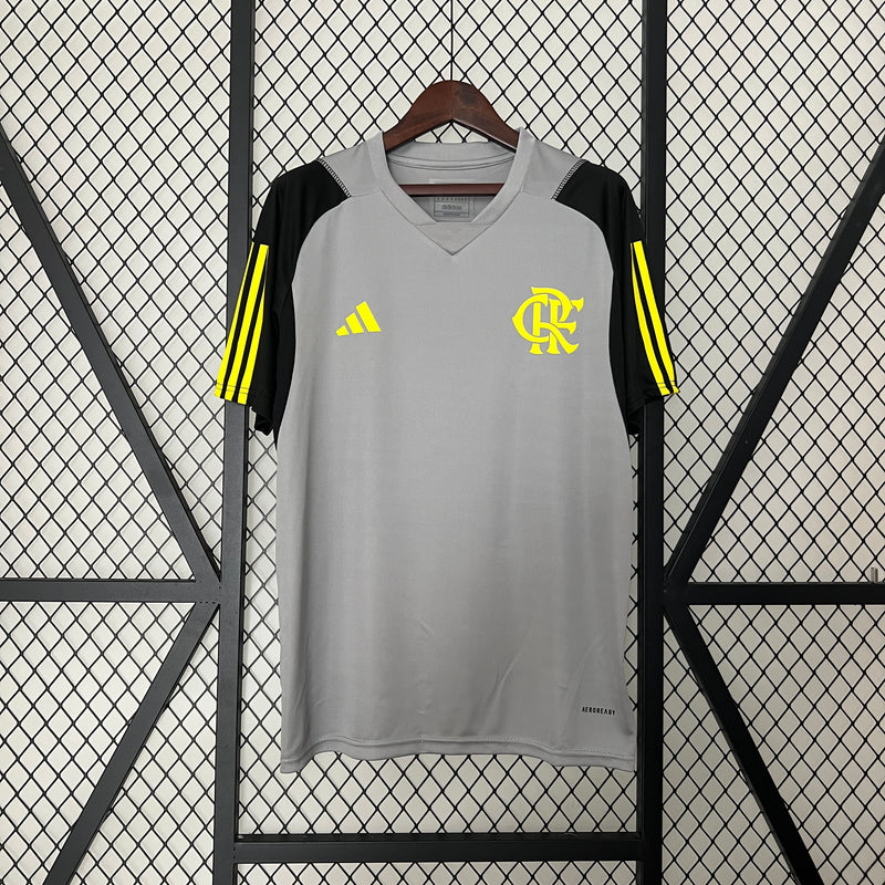 Camisa Flamengo Away 24/25 Cinza  - Adidas Torcedor Masculina (Importação)