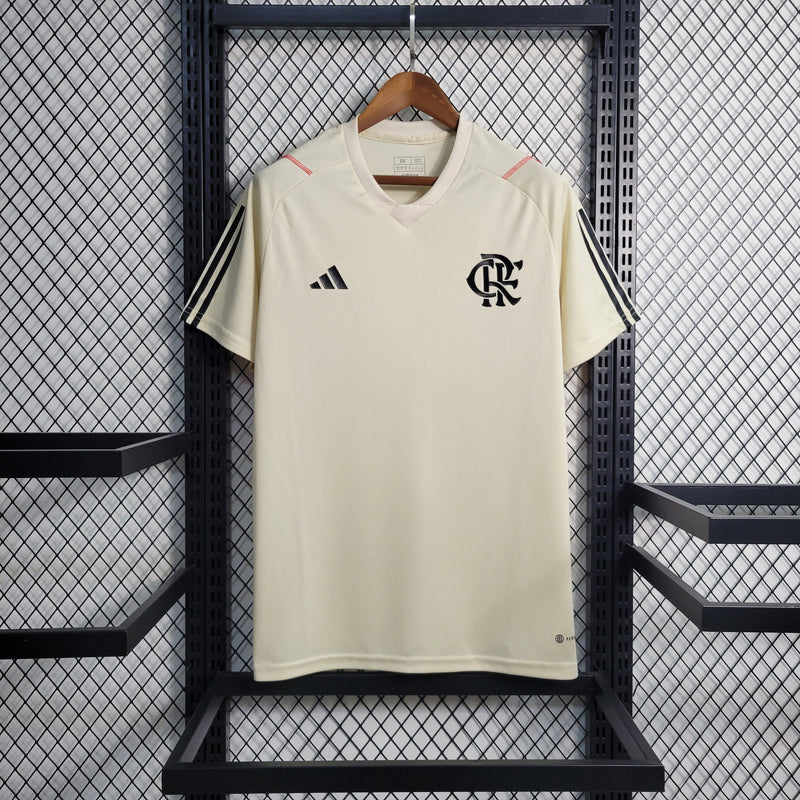 Camisa Flamengo Treino Branca 23/24 - Versão Torcedor (Importação)