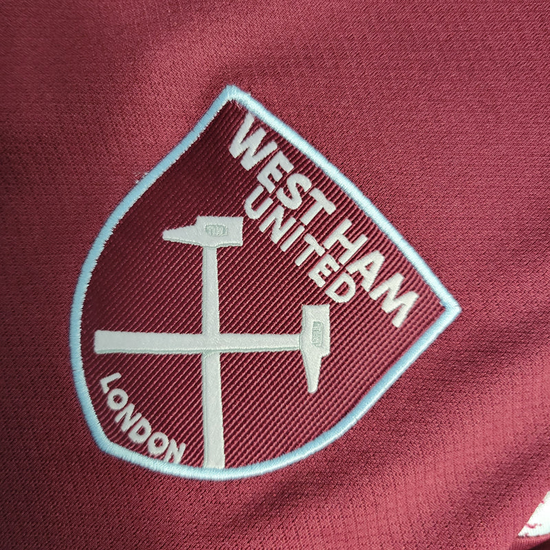 Camisa West Ham Titular 22/23 - Versão Torcedor (Importação)