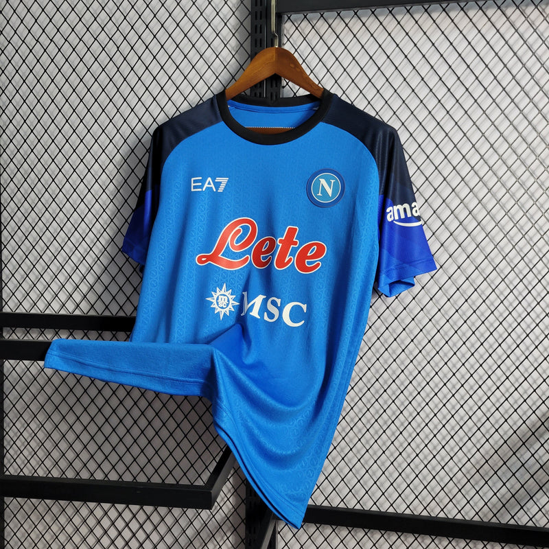 Camisa Napoli Titular 22/23 - Versão Torcedor (Importação)