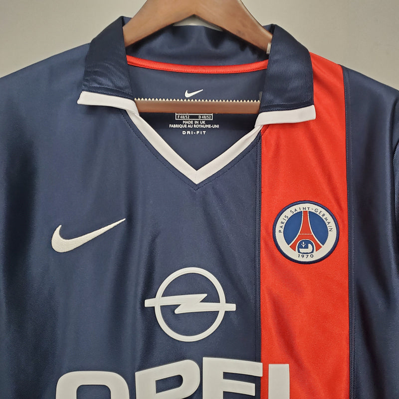 Camisa PSG Titular 01/02 - Versão Retro (Importação)