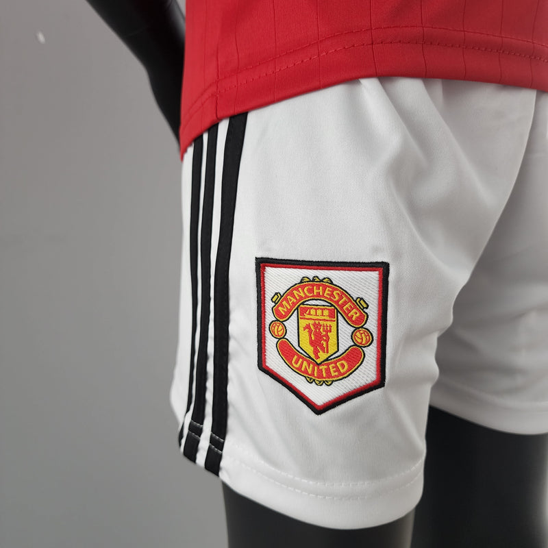 Kit Infantil Manchester United Titular 22/23 (Importação)