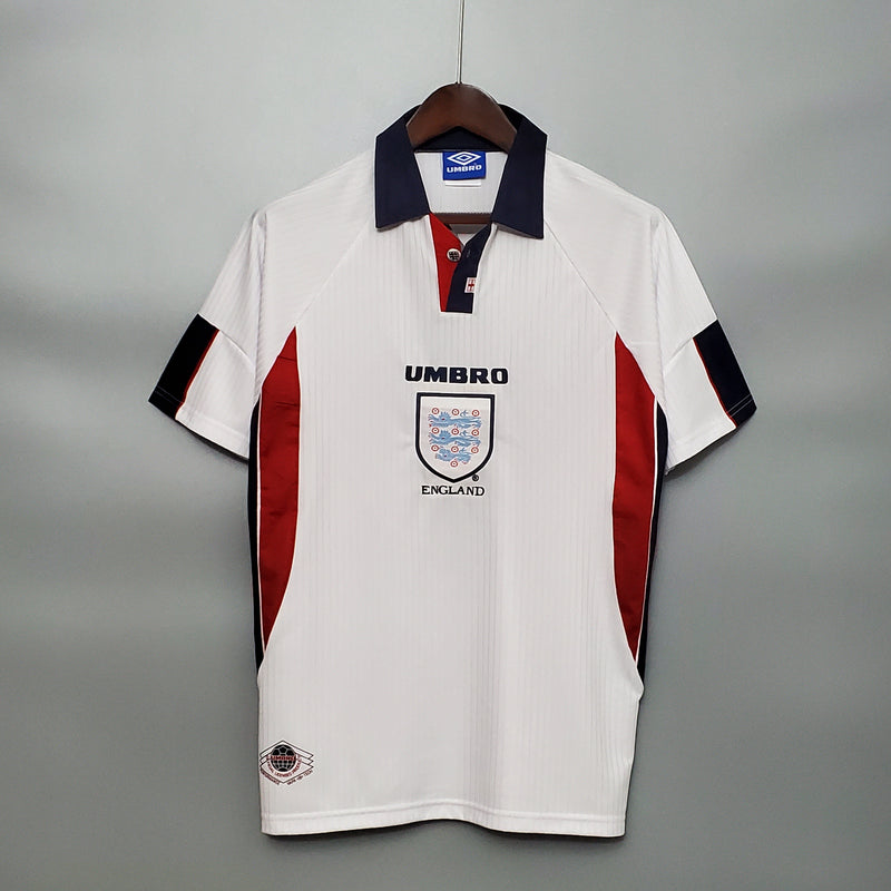 Camisa Inglaterra Titular 98/99 - Versão Retro (Importação)