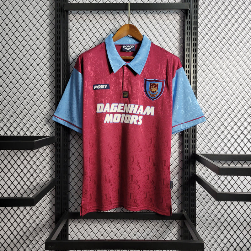 Camisa West Ham Titular 95/97 - Versão Retro (Importação)