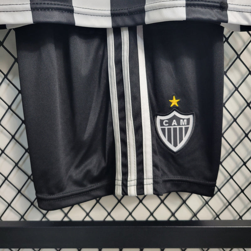 Kit Infantil Atlético Mineiro Titular 22/23 (Importação)