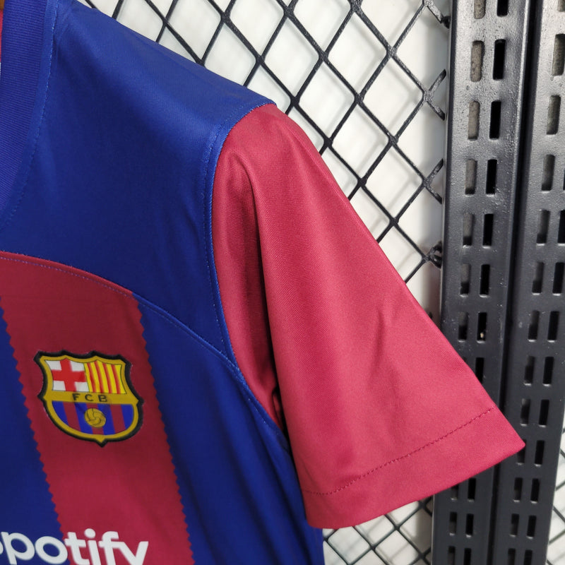 Camisa Barcelona Home 23/24 - Nike Feminina (Importação)