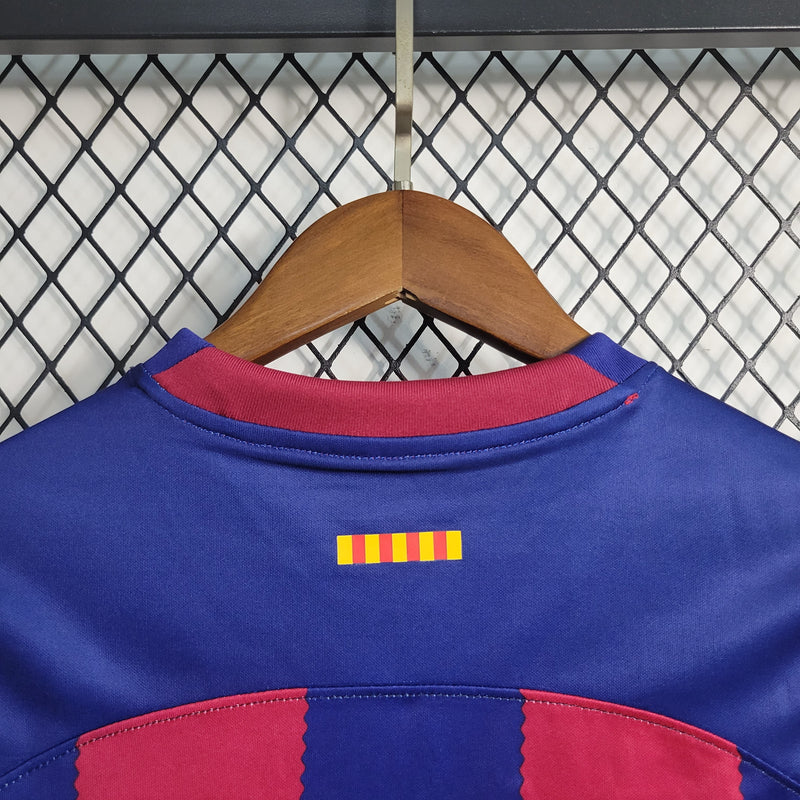 Kit Infantil Barcelona Titular 23/24 (Importação)