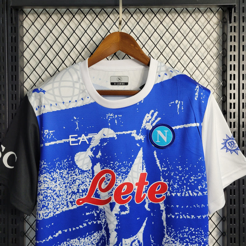 Camisa Napoli Azul Edição Especial - 23/24 (Importação)