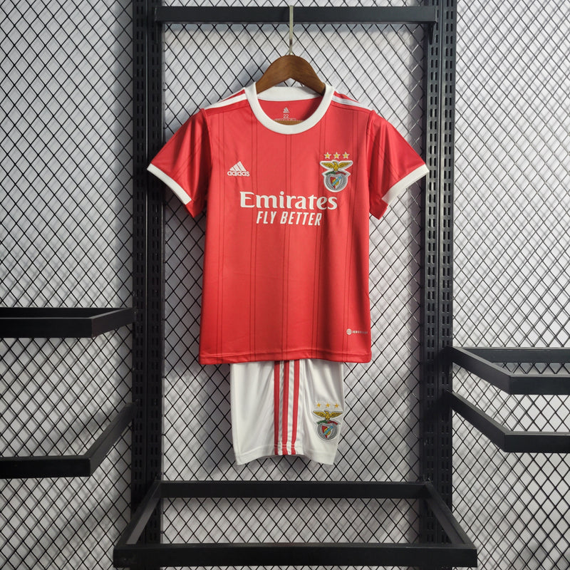 Kit Infantil Benfica Titular 22/23 (Importação)