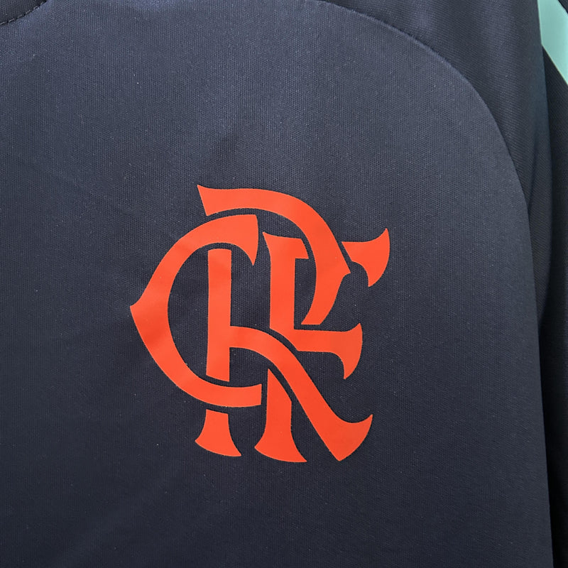 Camisa Flamengo Treino Azul Escuro  25/26  - Adidas Torcedor