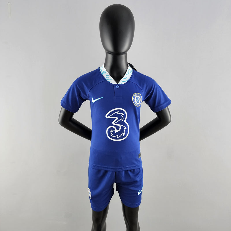 Kit Infantil Chelsea Titular 22/23 (Importação)