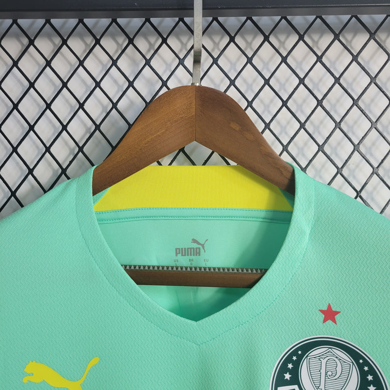 Camisa Palmeiras 23/24 - Puma Torcedor Masculina (Importação)