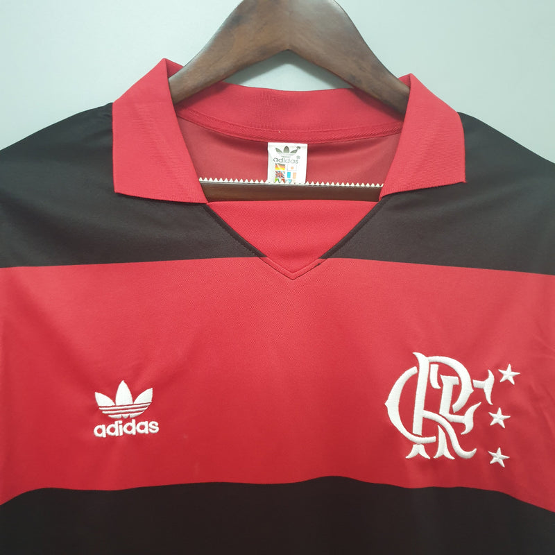 Camisa Flamengo Titular 1982 - Versão Retro (Importação)