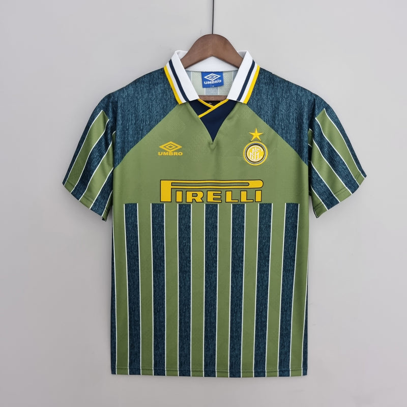 Camisa Inter de Milão Reserva 95/96 - Versão Retro (Importação)