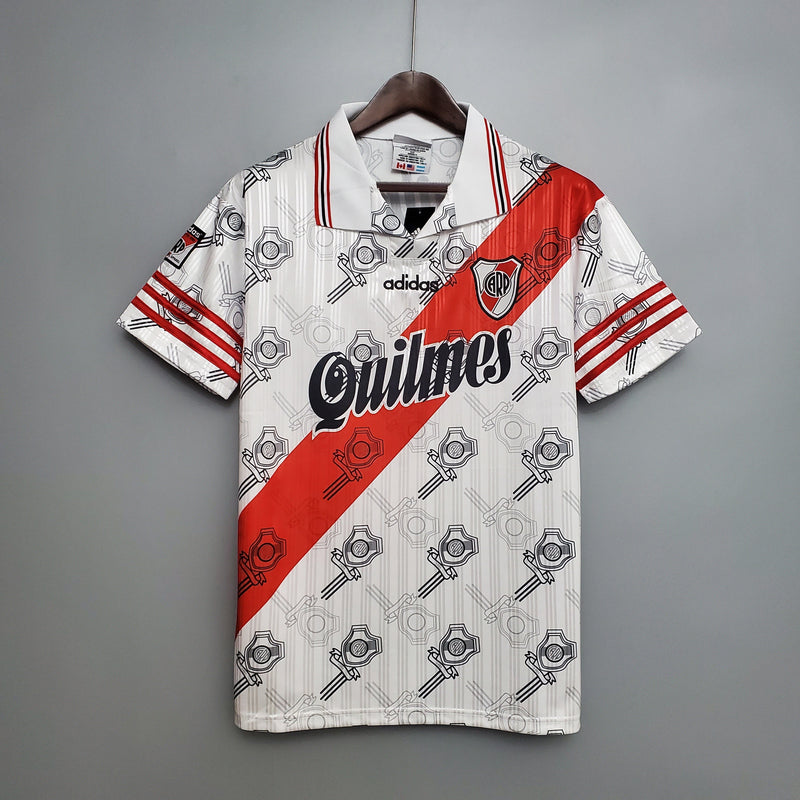 Camisa River Plate Titular 95/96 - Versão Retro (Importação)