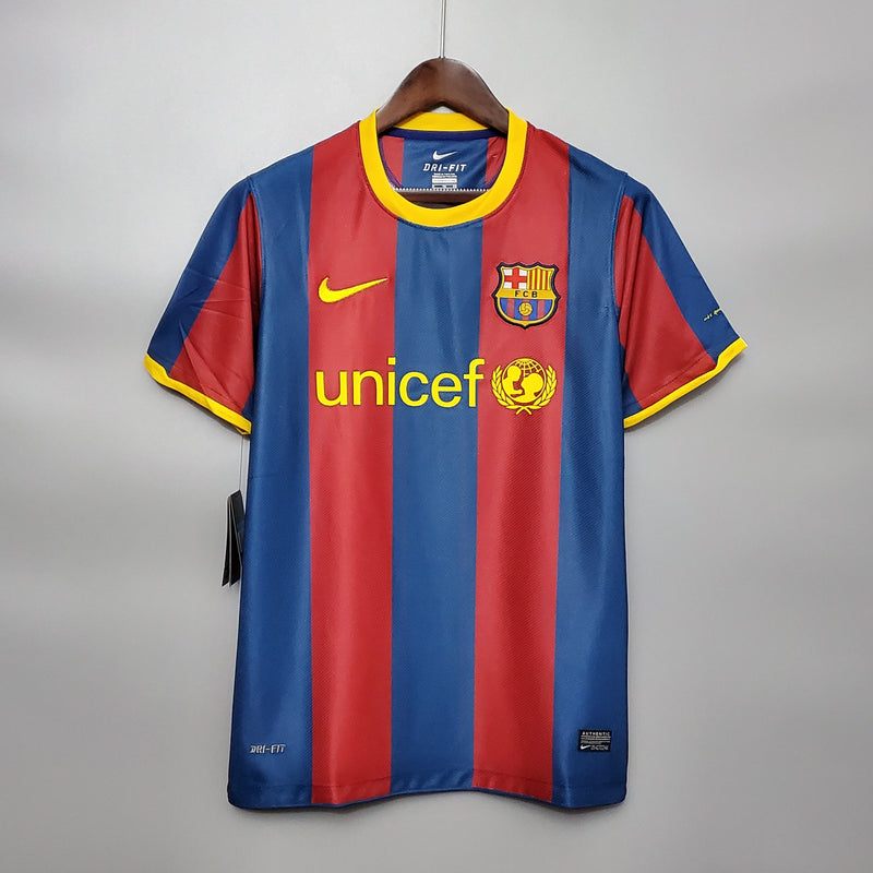 Camisa Barcelona Titular 10/11 - Versão Retro  (Importação)