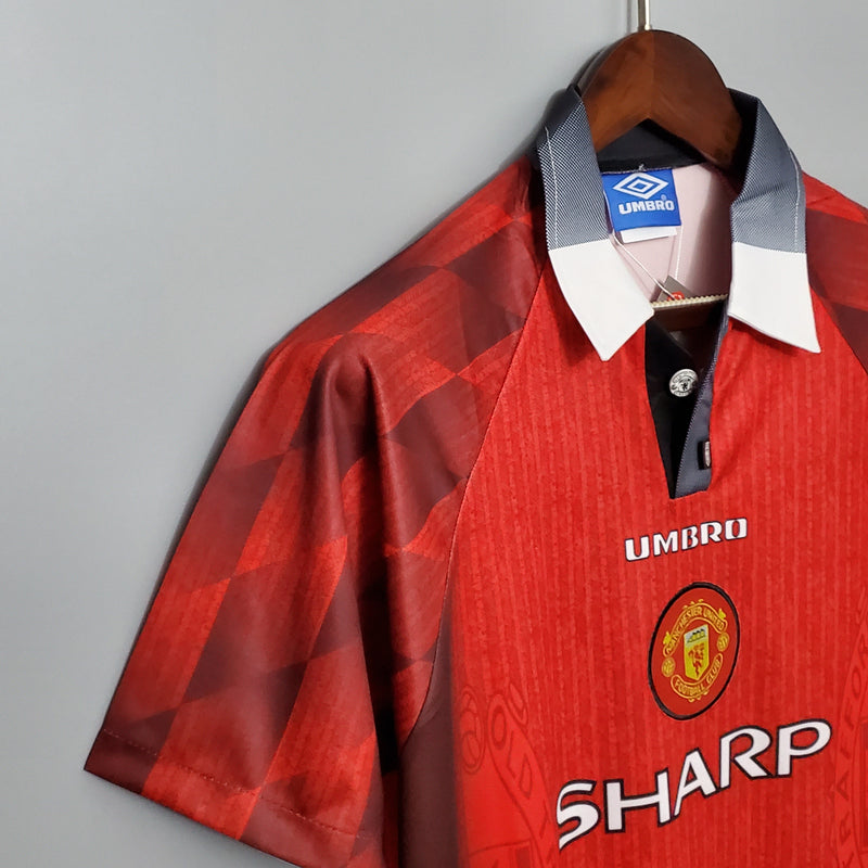 Camisa Manchester United Titular 1996 - Versão Retro (Importação)