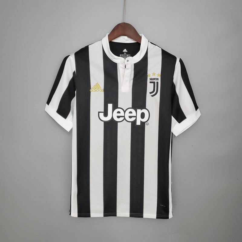 Camisa Juventus Titular 17/18 - Versão Retro  (Importação)