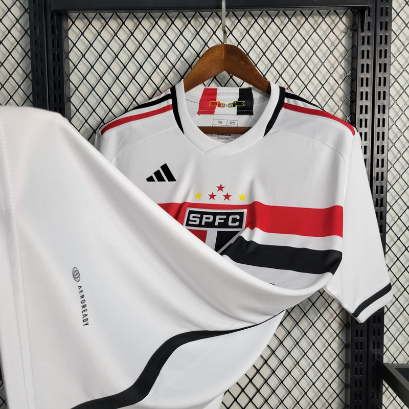 Camisa São Paulo Home 23/24 - Adidas Torcedor Masculina - Lançamento (Importação)