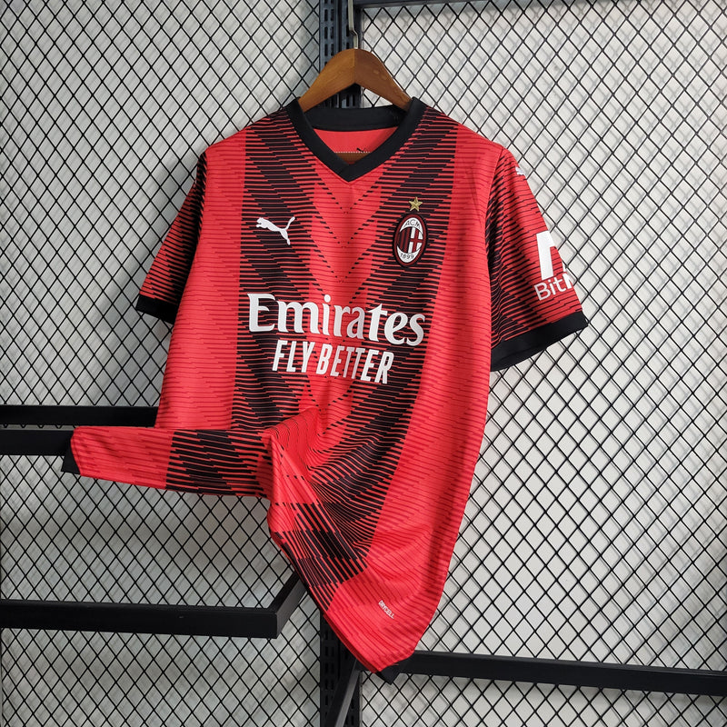 Camisa Milan Home 23/24 - Puma Torcedor Masculina -  (Importação)