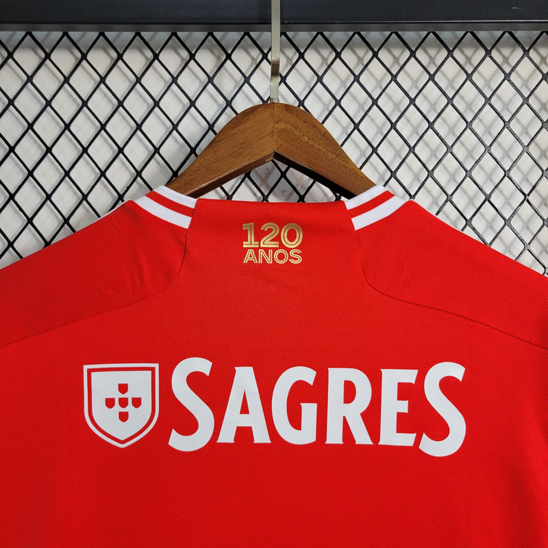 Camisa Benfica Home  23/24 - Adidas Torcedor Masculina - (Importação)