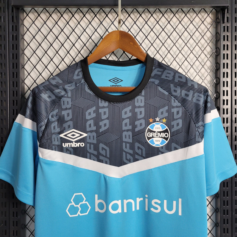 Camisa Grêmio Treino I 23/24 - Umbro Torcedor Masculina (Importação)