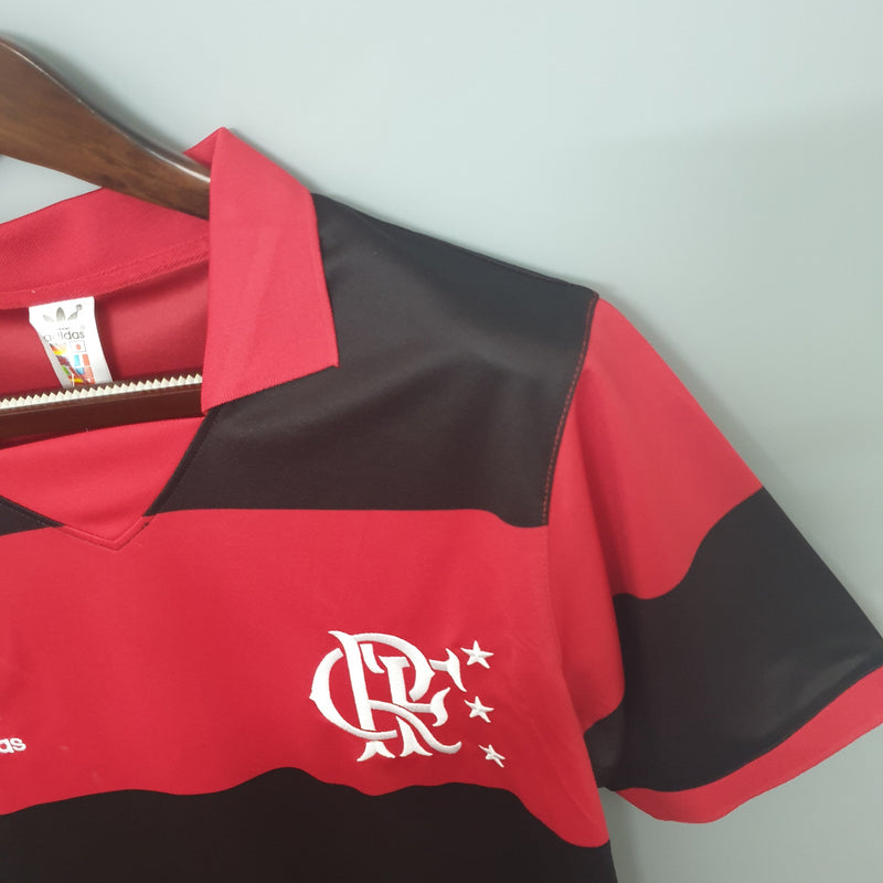 Camisa Flamengo Titular 1982 - Versão Retro (Importação)