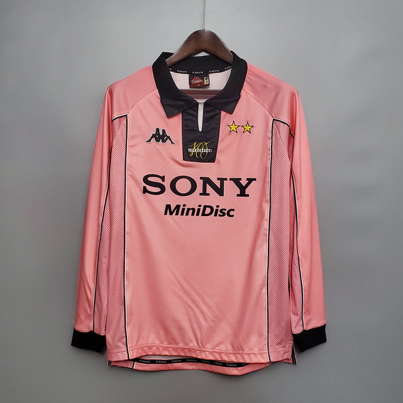 Camisa Juventus Reserva 97/98 - Versão Retro Manga Comprida  (Importação)