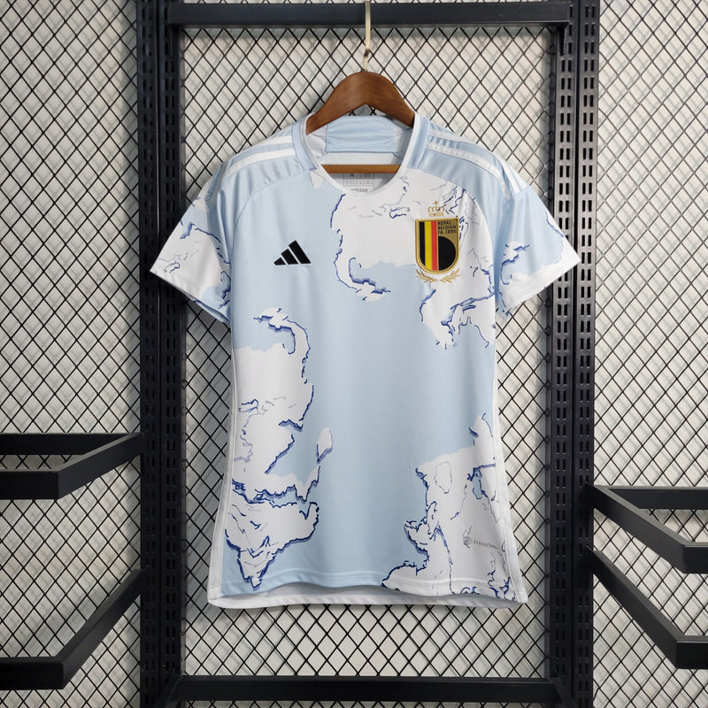 Camisa Bélgica Home  23/24 - Adidas Feminina