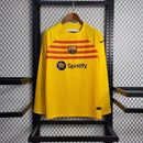 Camisa Barcelona 4 Manga comprida 23/24 - Versão Torcedor (Importação)