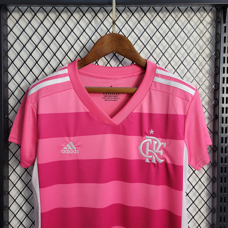 Camisa Flamengo Edição Especial Rosa 22/23 - Versão Feminina (Importação)